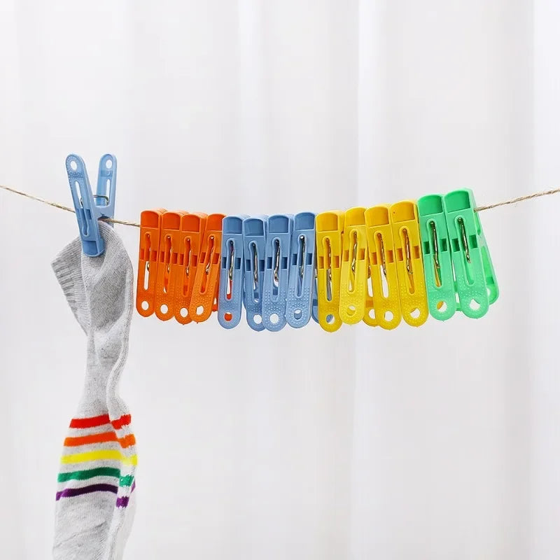 Swag Rope Clips 24 Pcs Plastic Clips with Rope for Hanging Use – Homazing