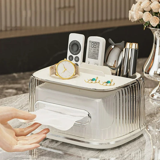 Tissue Box with Holder for Home & Office
