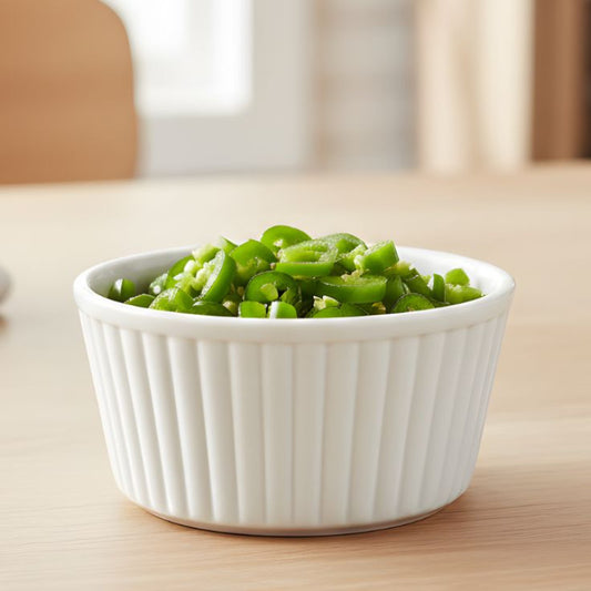 Melamine 4 Inch Ramekin White Bowl Serving Bowl