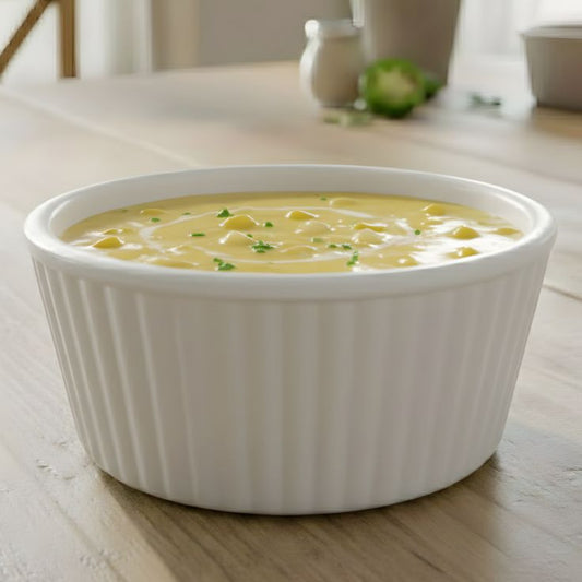 Melamine 5 Inch Ramekin White Bowl Serving Bowl