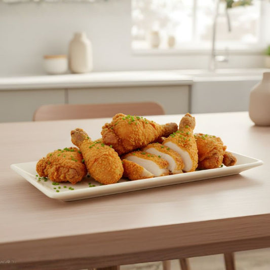 Melamine Craft Cream Serving Platter
