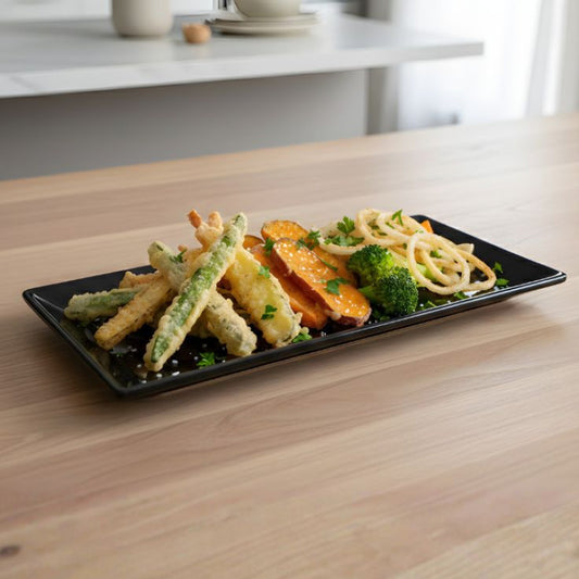 Melamine Craft Black Serving Platter