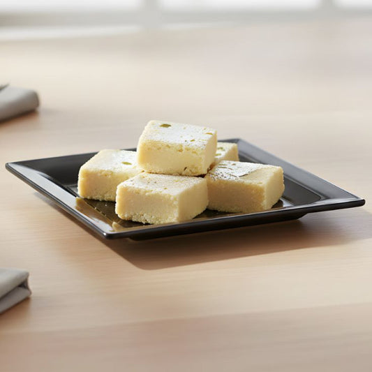 Melamine Small Swiss Black Serving Platter