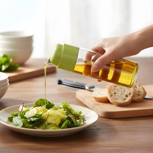 Automatic Opening Glass Oil Bottle 1 Litre