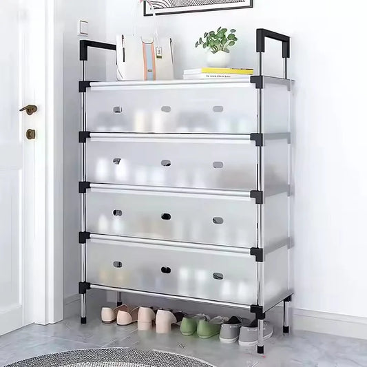 5 Layer Dust Proof Aluminium Shoe Rack