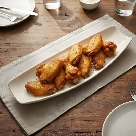 Melamine Medium Cream Serving Plate