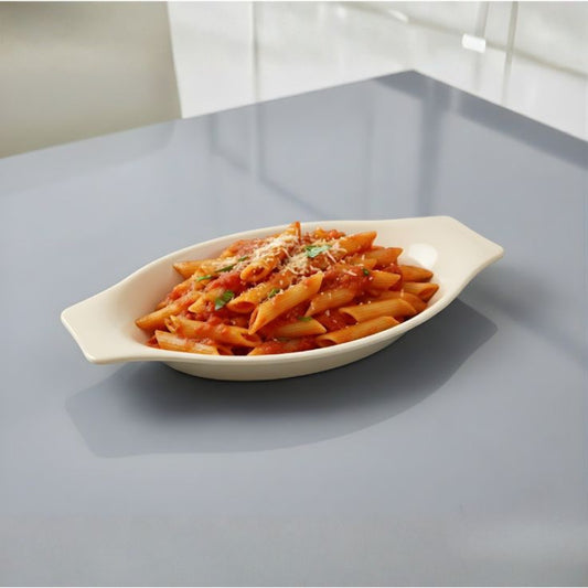 Melamine Medium Cream Serving Tray