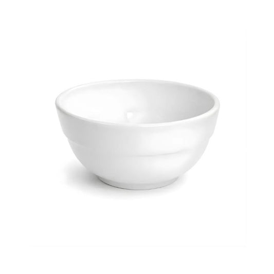 Melamine 4.5 Inch White Tulip Serving Bowl