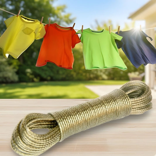 20 Meter Nylon PVC Laundry Rope Heavy Duty Clothes Drying Line