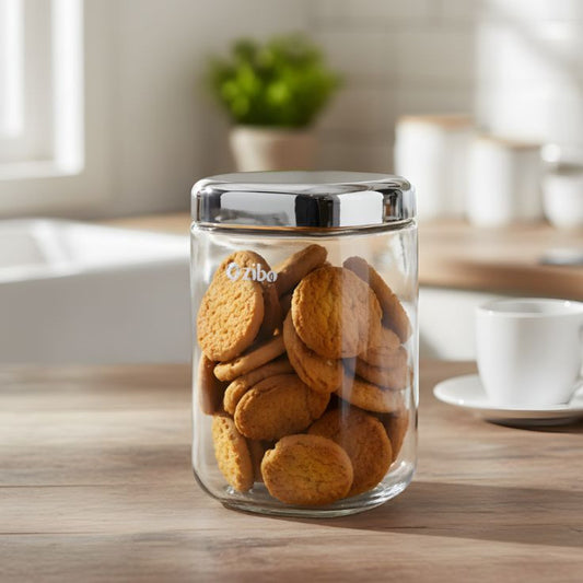 Ziba Airtight 1260 ML Medium Glass Jar