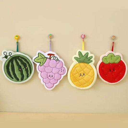 Cute Vegetable Garden Wipe Hand Towel