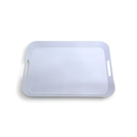 Melamine White Medium Square Serving Tray