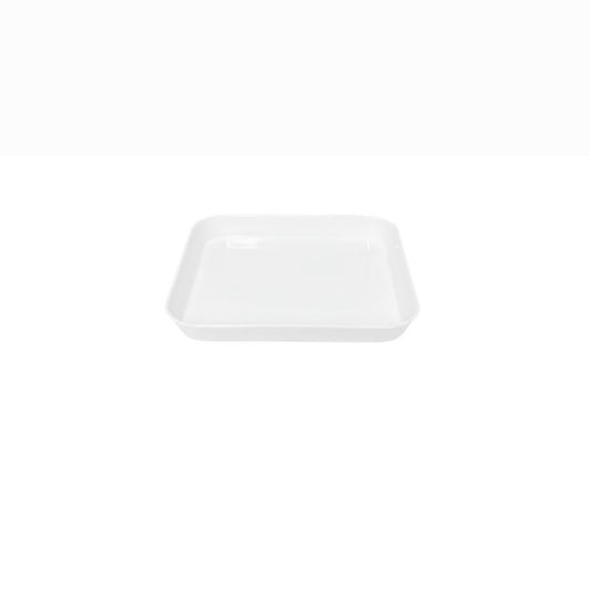 Melamine White Vista Small Serving Tray