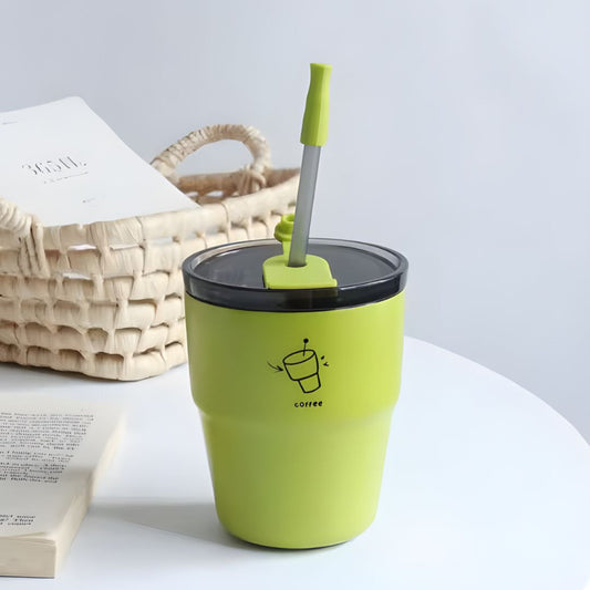 New Korean Style Insulated Mug Portable Thermal Drinking Cup