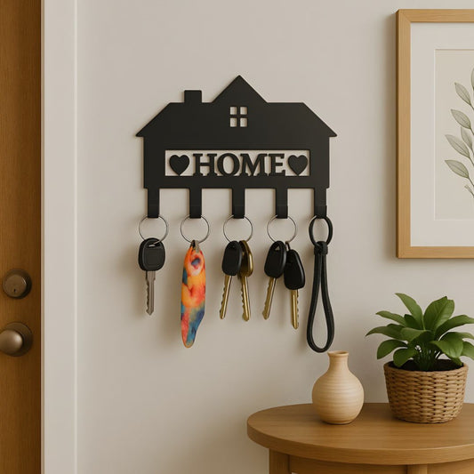 Heavy Duty Metal Wall Mounted Key Holder