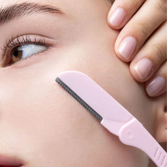 3 Pcs Foldable Eyebrow Razor Set Facial Hair Remover