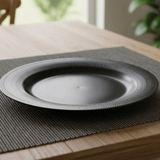 Brilliant Round Ceramic Plate 10.25inch