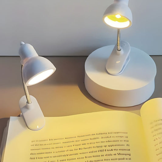 Mini Desktop Clip Lamp Adjustable LED Light