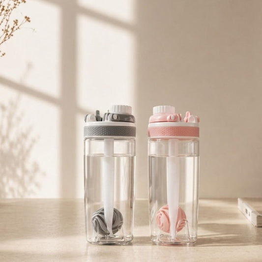 Shaker Bottle 450ML Plastic Protein Mixer