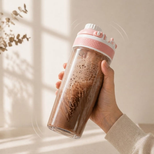 Shaker Bottle 450ML Plastic Protein Mixer