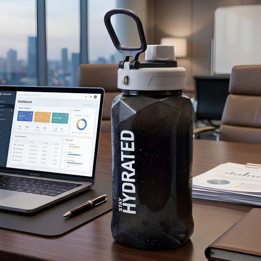 Hydrate Boost Bottle Portable Motivational Water Bottle
