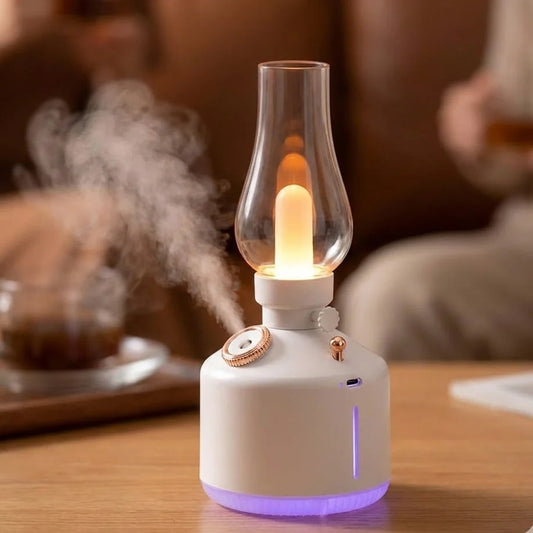 Tubelight Diffuser Rechargeable Portable Aroma Humidifier Lamp