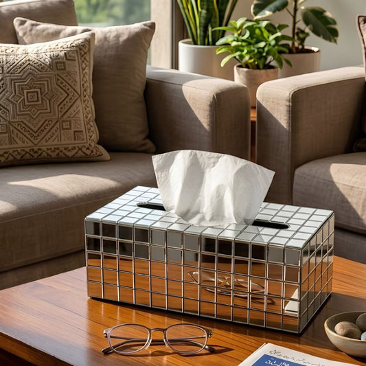 Modern Tissue Box Elegant Home & Office Tissue Holder