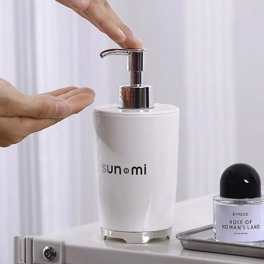 Plastic Soap Dispenser Refillable Liquid Soap Pump Bottle
