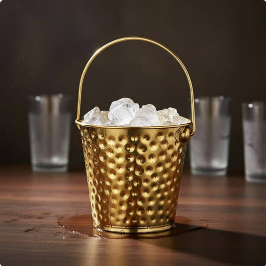 1000ML Ice Cube Bucket Portable Ice Storage Container