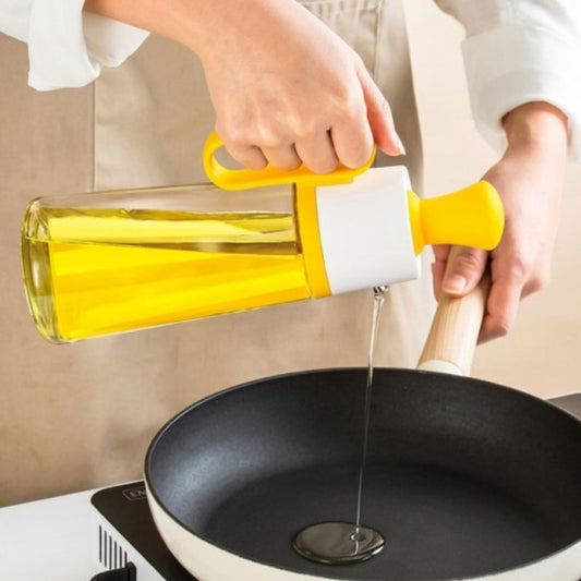 Seasoning 630ML Oil Dispenser with Silicone Brush