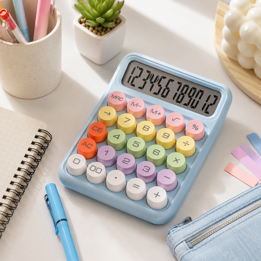 Digital Colorful Calculator