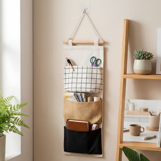 Wall Hanging Organizer With 3 Pockets