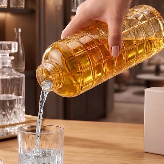 1100ml Glass Water Bottle