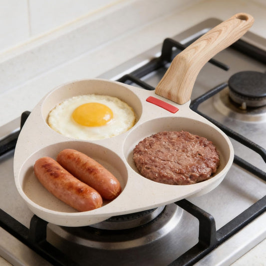 Triangle 3 Position Fry Pan