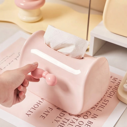 Cute Bow Purse Tissue Box Holder