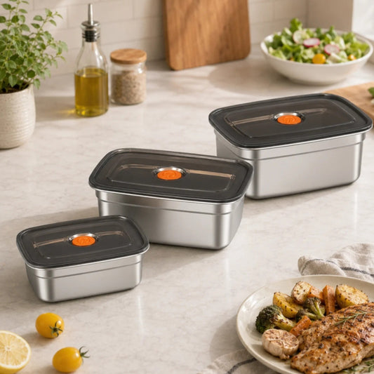 Airtight Lunch and Storage Box for Food Storage and Everyday Use