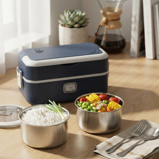 Portable Insulated Food Warmer Box 1.2L
