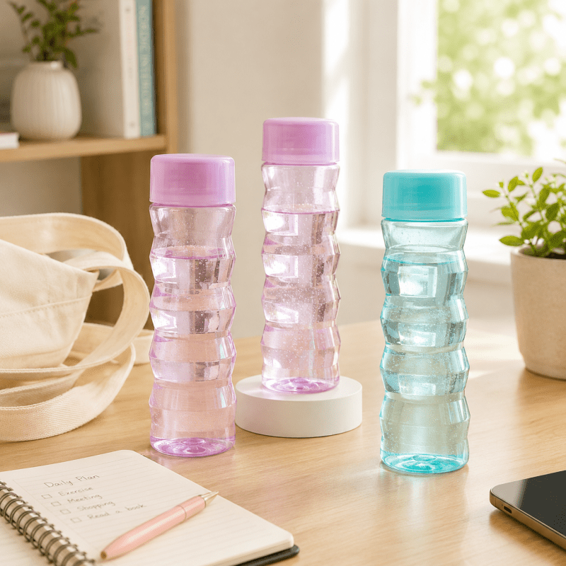 2PCS Water Bottle Set Reusable Drinking Bottles - Homazing