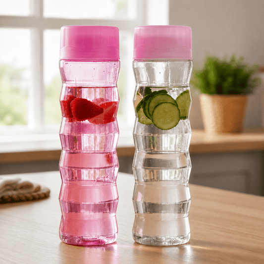 2PCS Water Bottle Set Reusable Drinking Bottles - Homazing