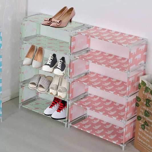 4 Layer Printed Shoe Rack DIY