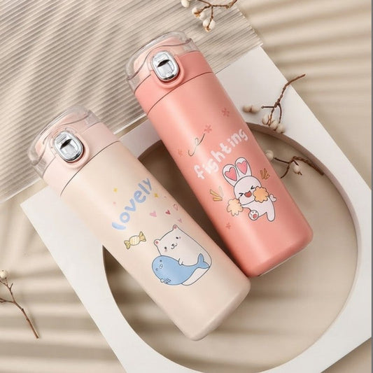 500ml Cartoon Vacuum Bottle - Homazing