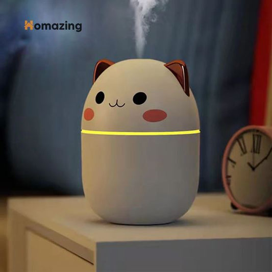 Cute Air Humidifier With Night Light