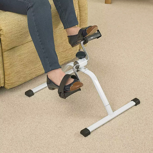 Folding Seated Pedal Exercise Bike - Arms & Legs