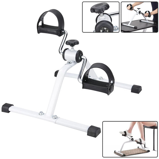 Folding Seated Pedal Exercise Bike - Arms & Legs