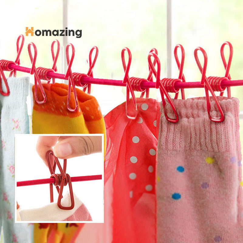 Cloth Line Hanging Rope With Clip – Homazing