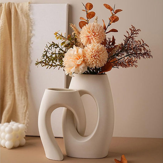 Cross-Tube Flower Vase Set