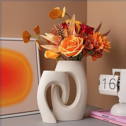 Cross-Tube Flower Vase Set