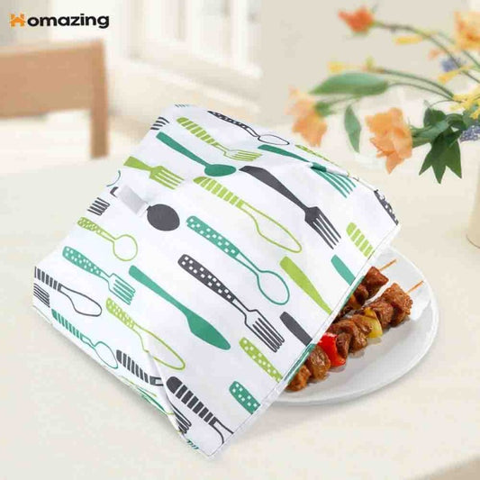 Folding Food Cover Thermal Insulation Aluminum Foil - 2pc Set