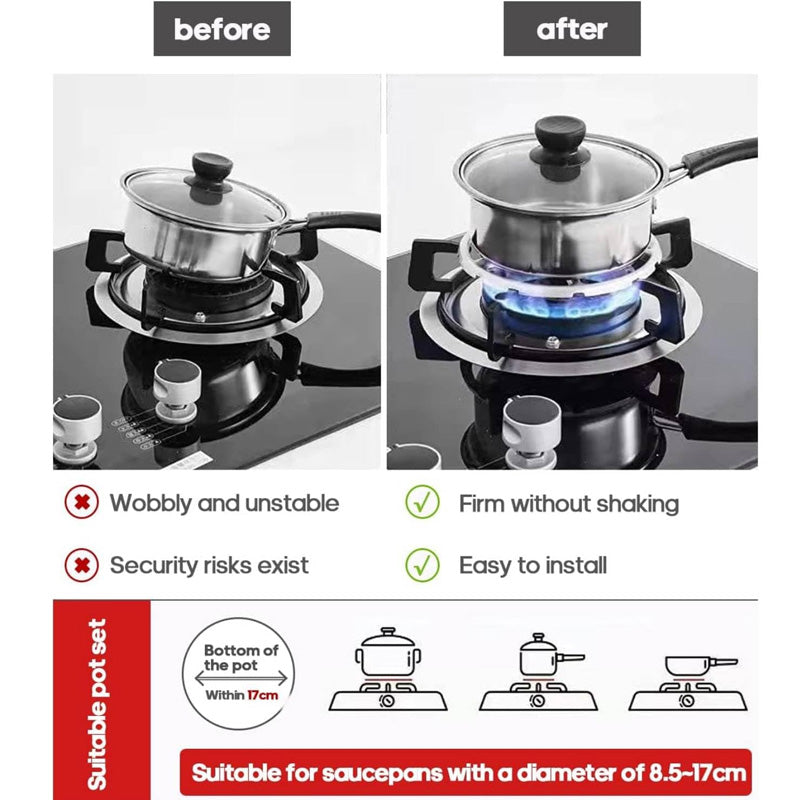 Gas Stove Burner Stand Non-Slip