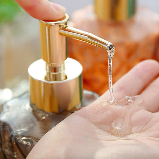 Glass Liquid Hand Soap Dispenser